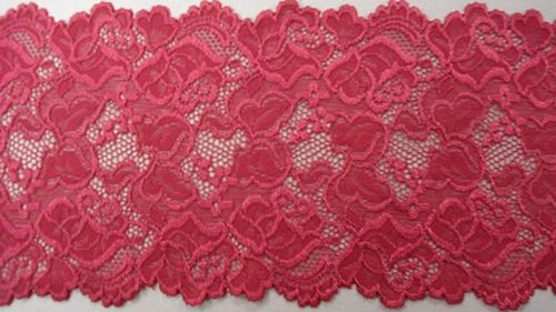 Knitted lace pink