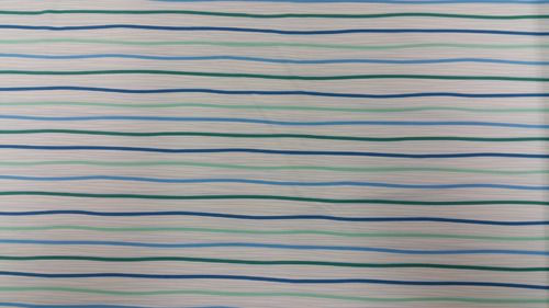 Lycra white/turquoise/green striped