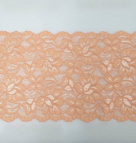 Knitted lace 113 Salmon