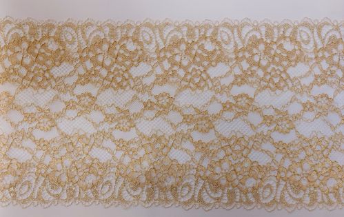 Extandible lace 128 White/Gold
