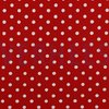 Cotton 17 Poplin print Dots Red