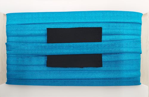 elastic fold shiny wide Elastic Fold  Nr 33 Turquoise