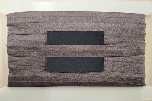 elastic fold shiny wide Elastic Fold  Nr 39 Dark Grey