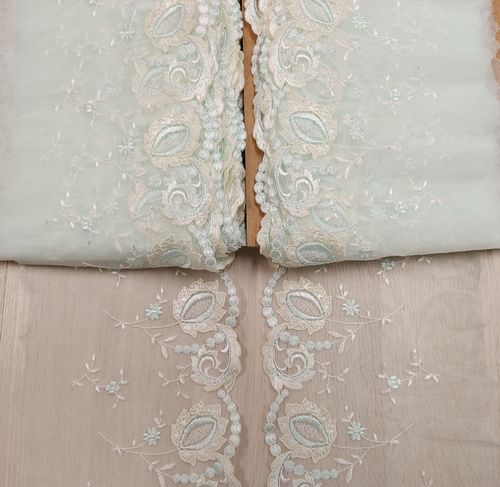 Tulle lace 76 Mint green