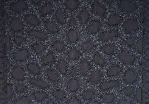 Tulle lace 51 Anthracite