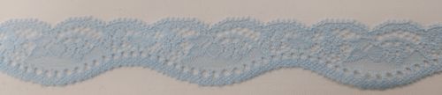 Elastic lace small 188 Baby Blue