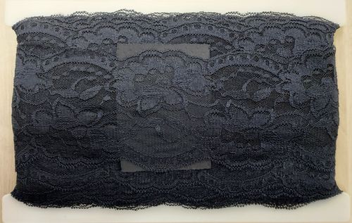 Elastic lace small 213 Navy