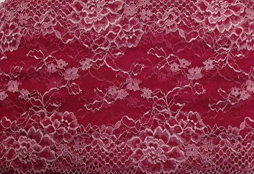 Stretch lace 196 Raspberry red
