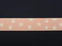 taille-elastiek-2,5-cm-breed-licht-roze-met-ster